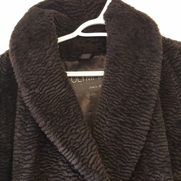 Olympia V-Neck Button Coat - Picture 3 of 4